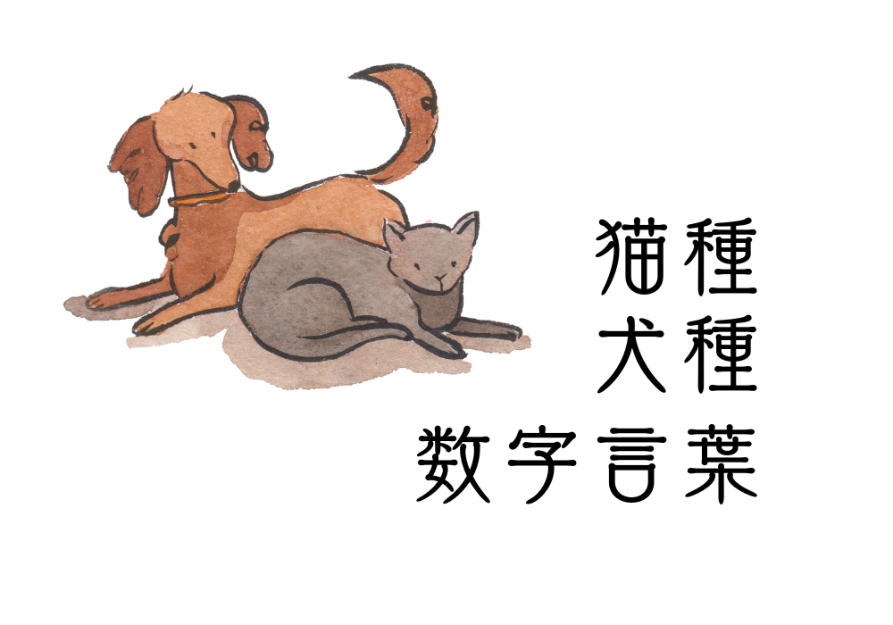猫種・犬種の数字言葉